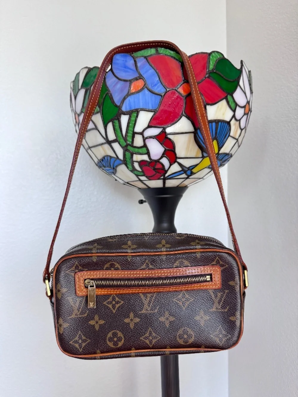 Authentic Louis Vuitton Monogram Pochette Cité Shoulder Bag